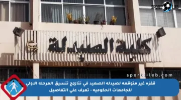قفزة غير متوقعة لصيدلة الصعيد في نتائج تنسيق المرحلة الأولى للجامعات الحكومية – تعرف على التفاصيل